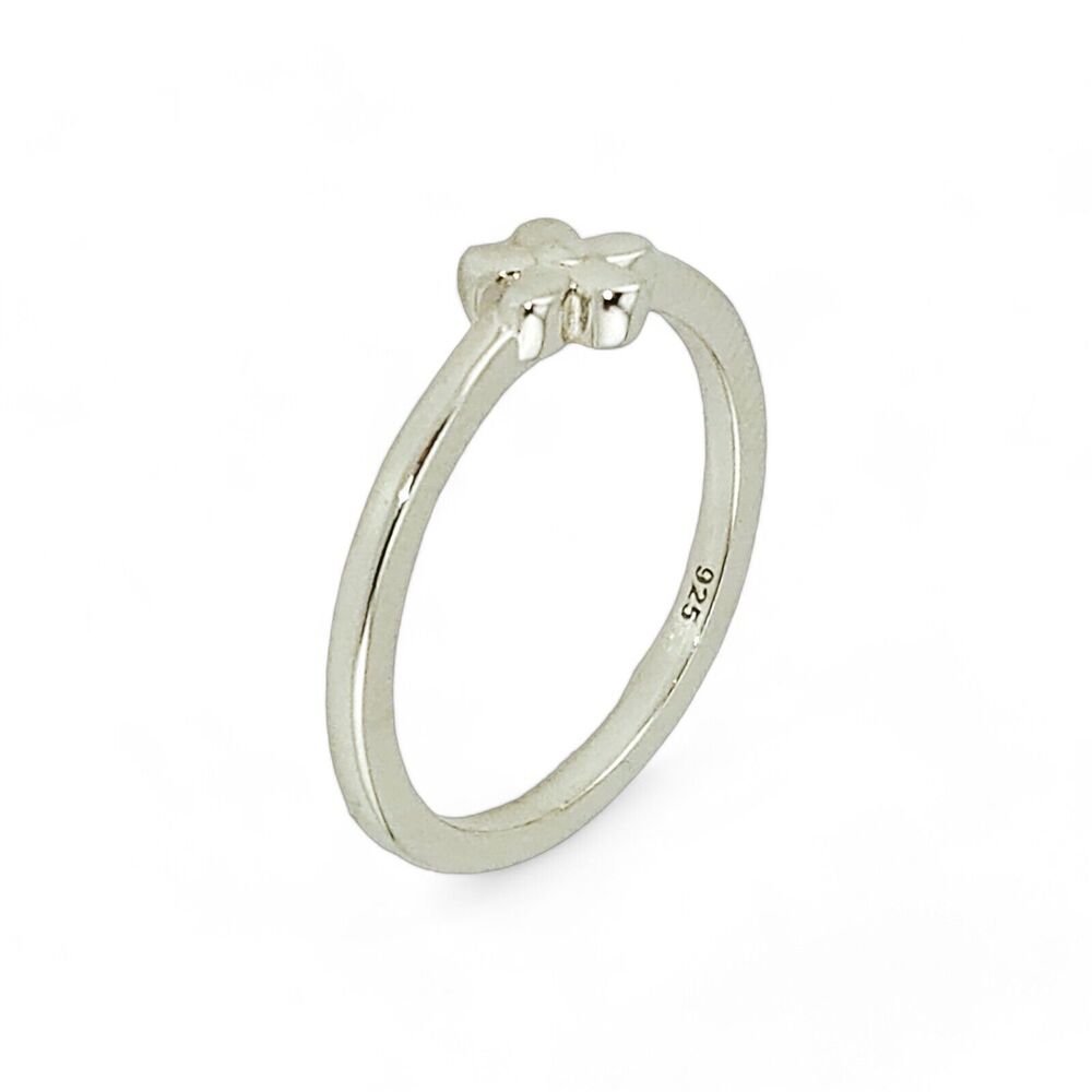Sterling Silver 925 Baby Flower Ring
